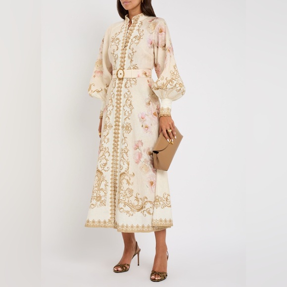 Zimmermann Dresses & Skirts - ZIMMERMANN Hypnotic buttoned midi dress $1200 NEW without tag